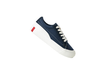 Concept of shoes - sneaker isolated on white background