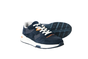 Concept of shoes - sneakers isolated on white background