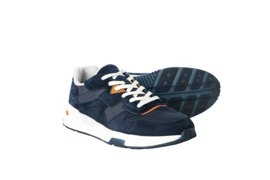 Concept of shoes - sneakers isolated on white background