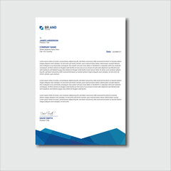 Letterhead template