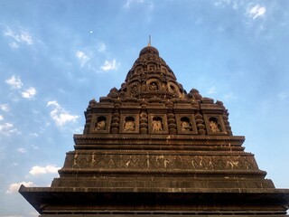 Sajjangad Ramdas Swami Historical Temple (1347-1527) at sajjangad, parali village satara,...