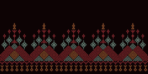 red and black background