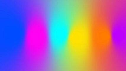 Colorful gradient of 6 color mix background. 2D layout illustration