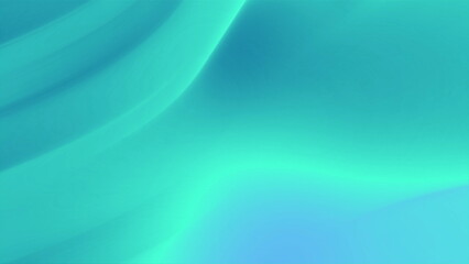 Green glow soft wavy background. 2D layout illustration