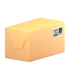 Cardboard box 
delivery boxes  3d render illustartion