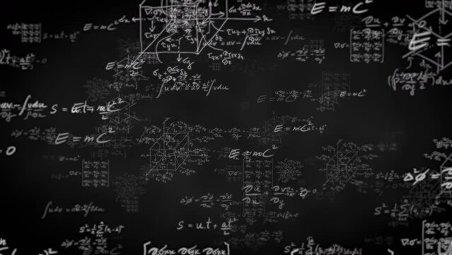 Advanced Mathematics equation math formula text background teaching engineering, teaching equations and formulas backgrounds for teaching presentations graphic background animation