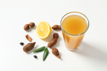 Fresh sweet drink - tamarind juice, tasty drink for refreshing