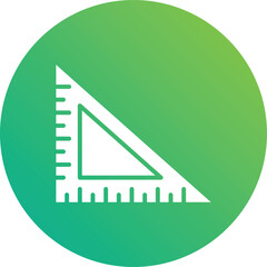 Set Square Vector Icon Design Illustration