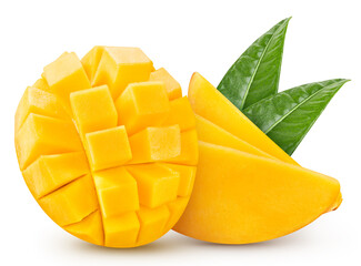 Mango isolated on white background