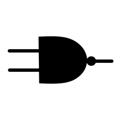 Logic gates symbols. Electrical icon.circuit icon