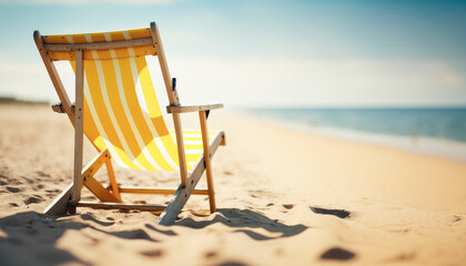 Summer holiday concept with summertime fun and activities in the perfect travel vacation in the sunshine