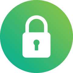Padlock Vector Icon Design Illustration