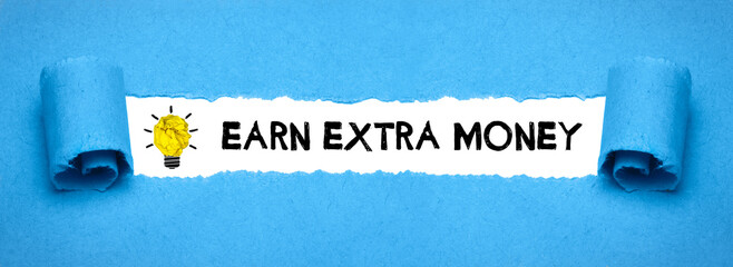 earn extra money	