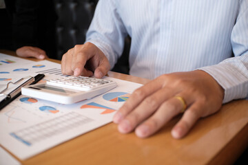 Business People Meeting Design Ideas professional investor working new start up project. Concept. business planning in office