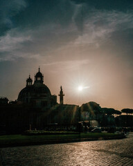 Sun over Rome