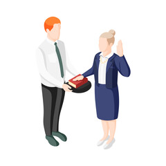 Politicians Bible Swear Composition