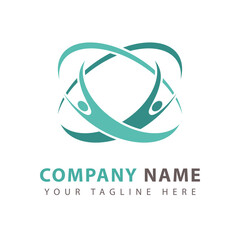 Social care symbol icon vector design template.