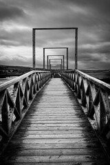 Obraz premium Mulranny Causeway Bridge, County Mayo, Ireland