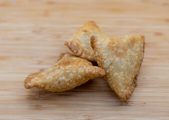 Samosa - Punjabi Chicken, Vegetarian, Veg, Cheese Samosa.