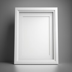Empty picture frame for image