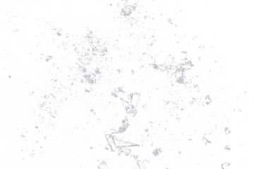 abstract glass particle