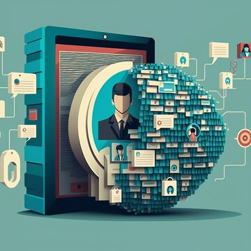 Data protection for personal data in 3 D 