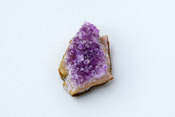 Purple rough amethyst quartz crystals. Promote calm, balance and peace. Raw, uncut crystals