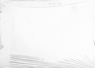 blank plastic wrap texture overlay