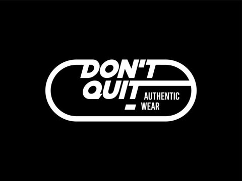 design tshirt streetwear clothing, don't quite vector typography perfect for modern apparel