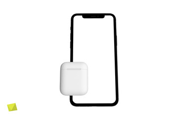 Abstract Phone 11 and Pods