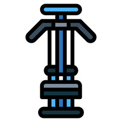 selectorized filled outline icon style