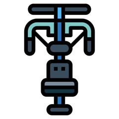 selectorized filled outline icon style