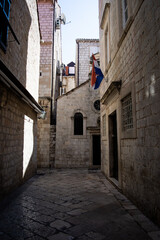 Fototapeta premium Old town street
