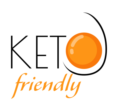 Sticker with egg for Ketogenic friendly diet for packaging, menu, product. Flat minimalistic style. Healthy lifestyle.PNG image. Keto food, low carb high healthy fats. Sign icon illustration