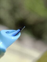 fountain pen closeup look