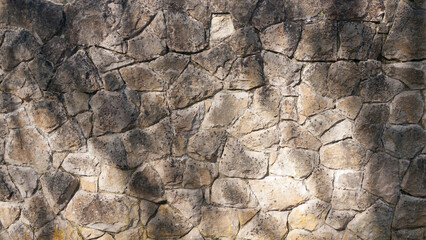 Muro de piedra con hueco