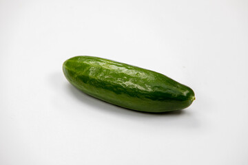 cucumber on a white background