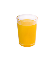 glass of orange juice  isolated ontrasparent png