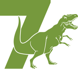 Dinosaur SVG Design eps 