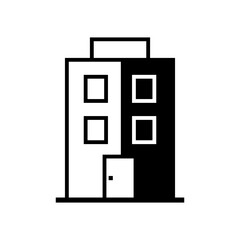 House vector icon on white background