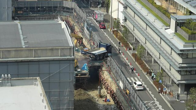 construction site in Kyoto