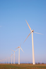 Wind turbine generators for renewable electricity production