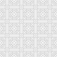 Abstract seamless geometric pattern.
