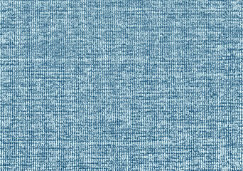 An illustration of blue color melange fabric texture or background 