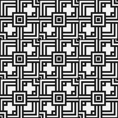 Abstract seamless geometric pattern.
