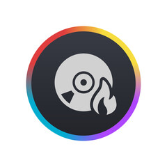 Burn Disk - Pictogram (icon) 