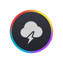 Thunder Storm - Pictogram (icon) 