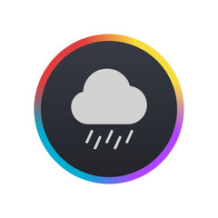 Raining - Pictogram (icon) 