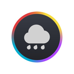 Rain - Pictogram (icon) 