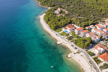 aerial view of the Croatia